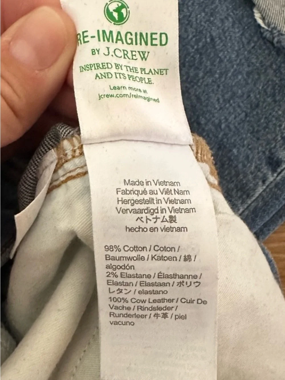 J. Crew Classic Straight Leg Jeans